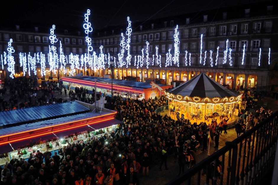 Navidad en Madrid Bastardo Hostel Plaza Mayor