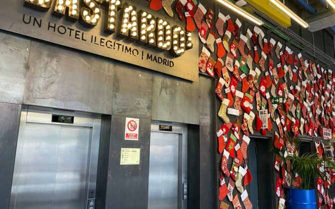 Bastardo Hostel Madrid Navidad