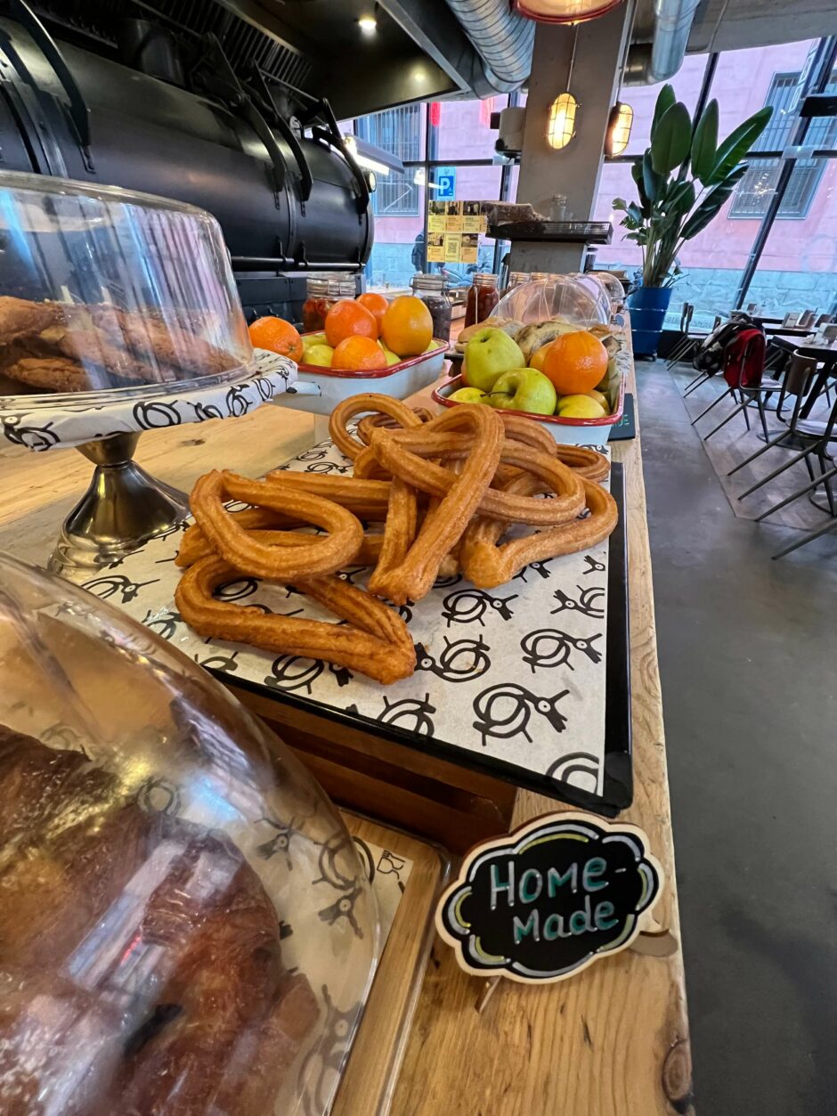 Bastardo Hostel Madrid Chocolate con churros