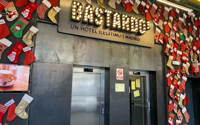 Bastardo Hostel Madrid Navidad