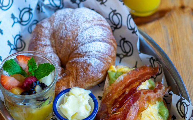 Desayuno en Limbo Bastardo Hostel Madrid